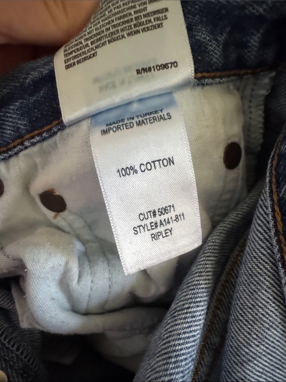 Agolde Ripley Straight Jeans - Picture 5 of 6